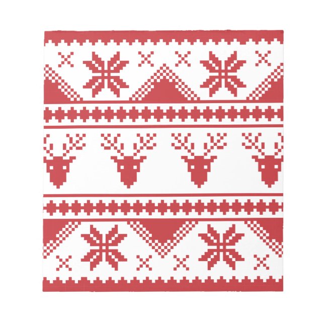 ful christmas sweater anteckningsblock (Framsida)