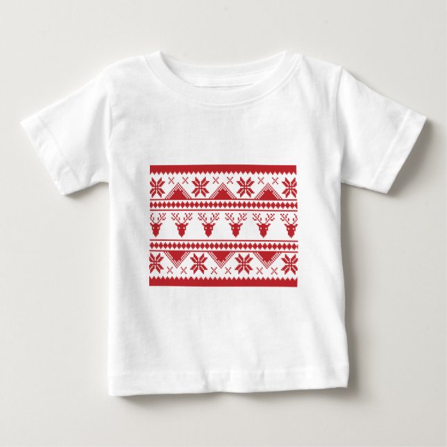 ful christmas sweater t shirt (Framsida)