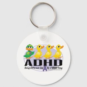 Ful Duckling för ADHD Nyckelring