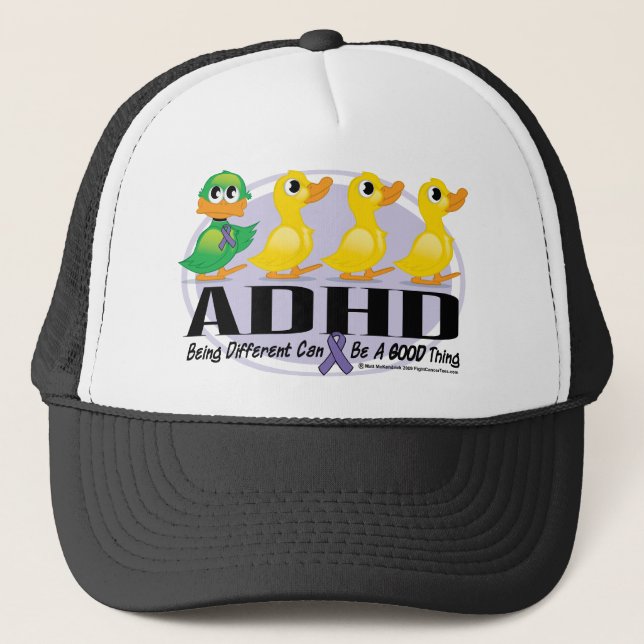 Ful Duckling för ADHD Truckerkeps (Framsida)