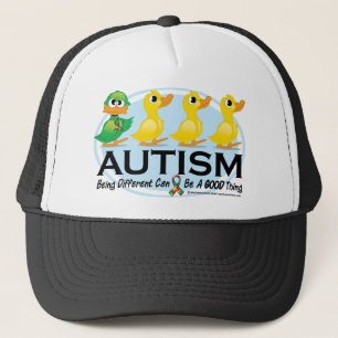 Ful Duckling för Autism Truckerkeps