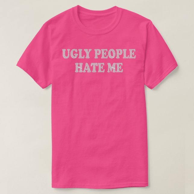 ful folk hatar mig t shirt (Design framsida)