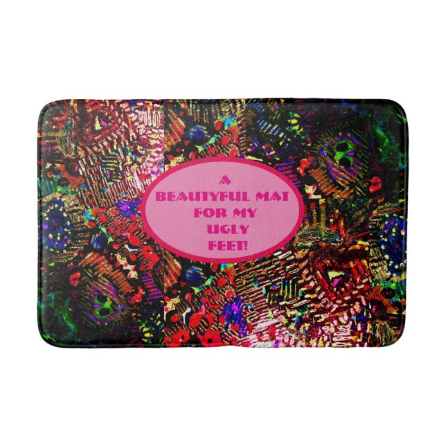 Ful fot badmatta badrumsmatta (Framsidan)