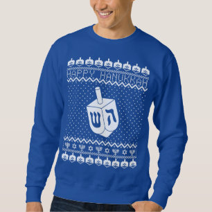 Ful Hanukkah tröja Långärmad Tröja