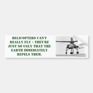 Ful helikopterbildekal bildekal