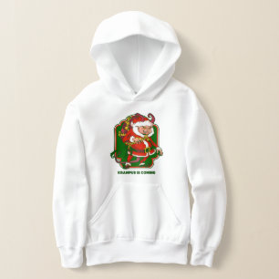 ful jul krampus kommer rolig t shirt