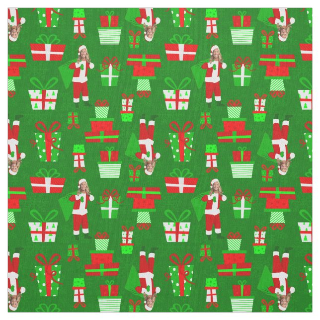ful jul Marjorie Taylor Greene tomte Tyg (Provkarta)
