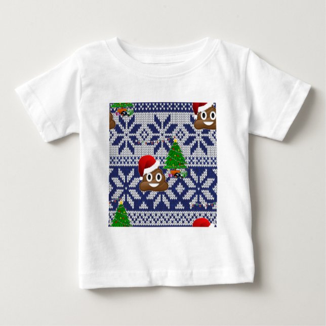 ful jul sweater poop emoji tröja (Framsida)