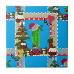 ful julklapp kakelplatta