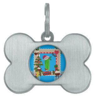 ful julklapp namnbricka husdjur