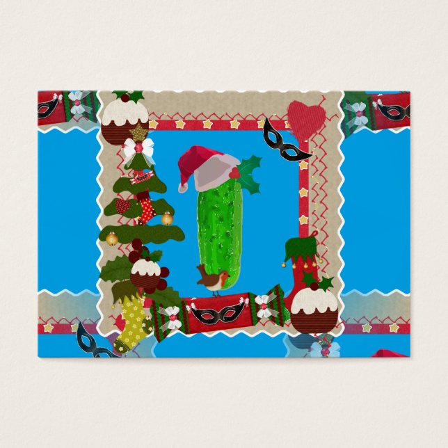 ful julklapp visitkort (Framsidan)