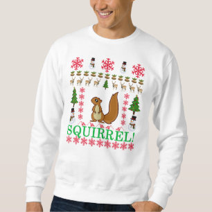 ful jultröja för ekorre. .png sweatshirt