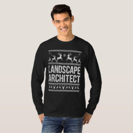 Ful jultröja för landskapsarkitekt tee