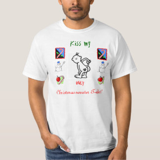 Ful jultröjautslagsplats t-shirt