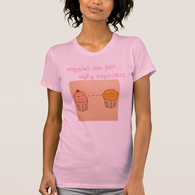 Ful muffinsutslagsplats t shirt (Framsida)
