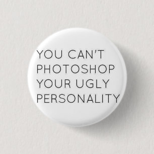 Ful personlighet knäppas knapp