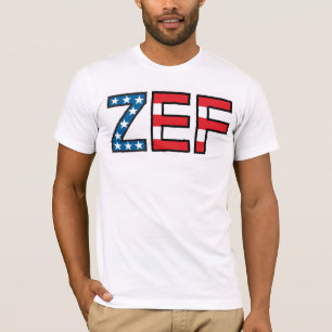 Ful pojkeV-Nacke för ZEF T Shirt