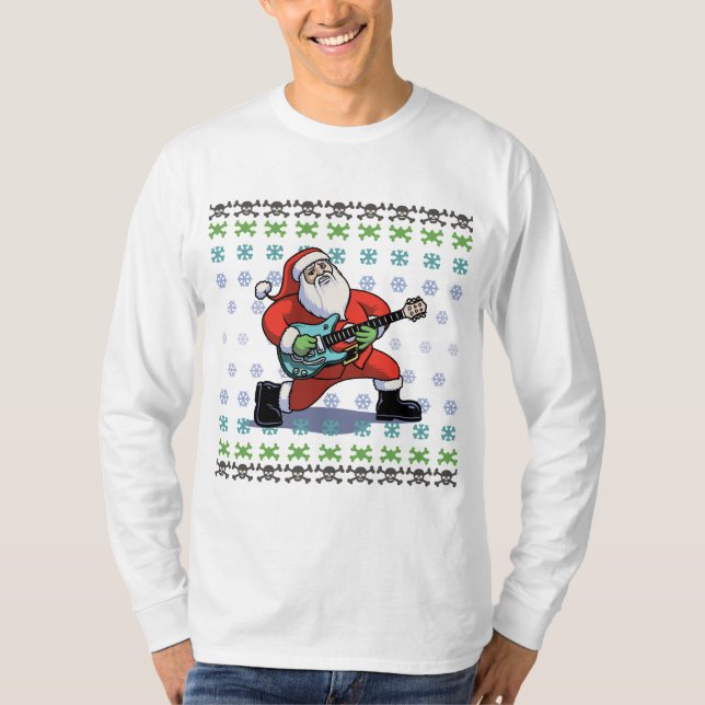 Ful Santa sten T-shirt (Framsida)