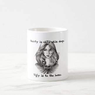 Ful till botten kaffemugg