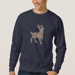 Ful tröja för Cheery Deery jul Sweatshirt