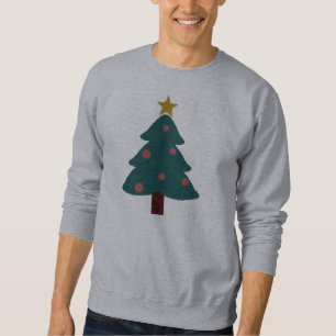 Ful tröja för julgranjul sweatshirt