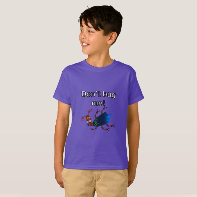 Fula Bug - Barn Basic T-Shirt (Hel framsida)