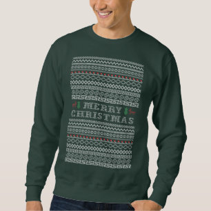 Fula God Jul Tröjor Kul Lång Ärmad Tröja