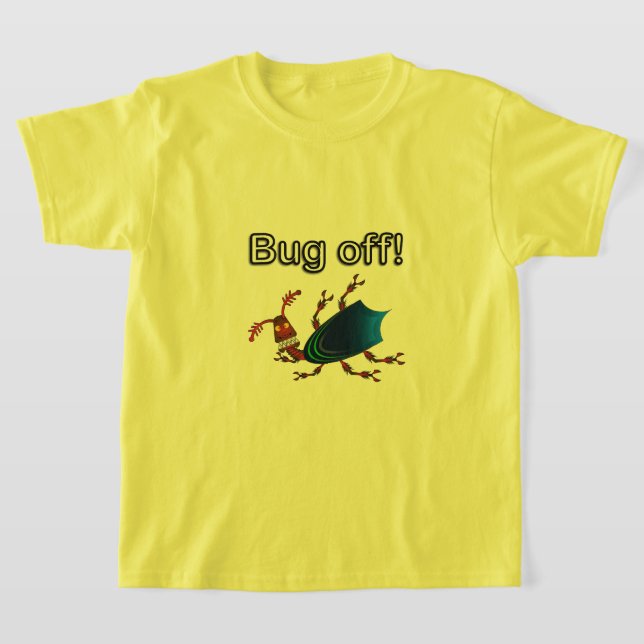 Fula insekten - Barnens grundläggande t-shirt (Laydown)