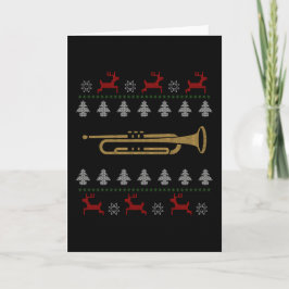 Fula jul - trumpet kort