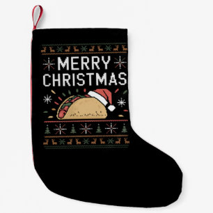 Fula jultröja lampor tomte taco jul liten julstrumpa