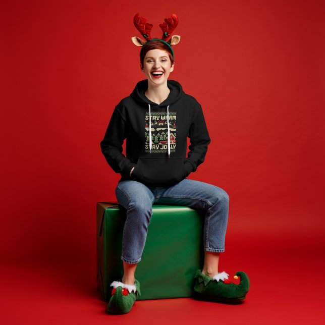Fula jultröjor Håll dig varm Håll dig glad T Shirt (Skapare uppladdad)