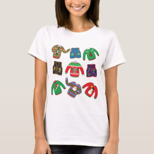 Fula jultröjor och Vests Tee