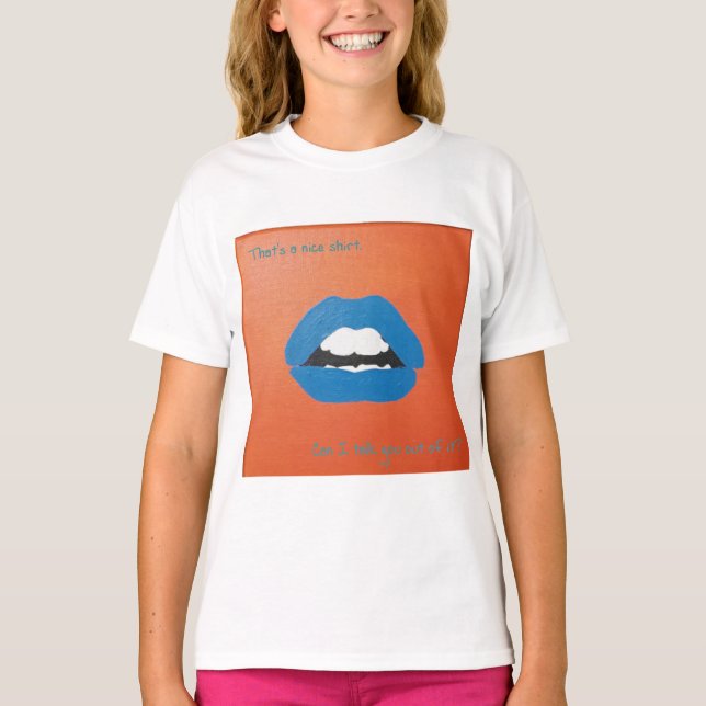 Fula rader för Alla hjärtans dag T Shirt (Framsida)