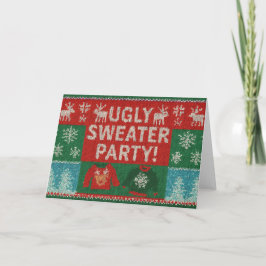 Fula Tröja Fest Inbjudan