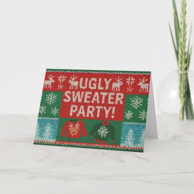 Fula Tröja Fest  Inbjudan (Framsida)