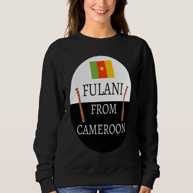 Fulani From Cameroon  Culture Islam Fulbe Fula T Shirt (Framsida)