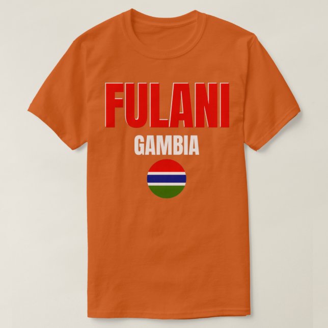 Fulani Gambia Ancestors Glorious Proud African Tri T Shirt (Design framsida)