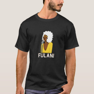 Fulani Girl Cute Nigerian Girl with Mi T Shirt