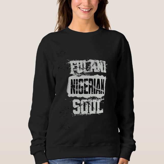 Fulani Nigerian Soul  Ancestor Initiation T Shirt (Framsida)