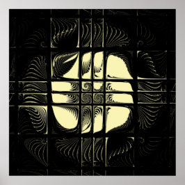 Fulcrum i Grunge Stil Poster