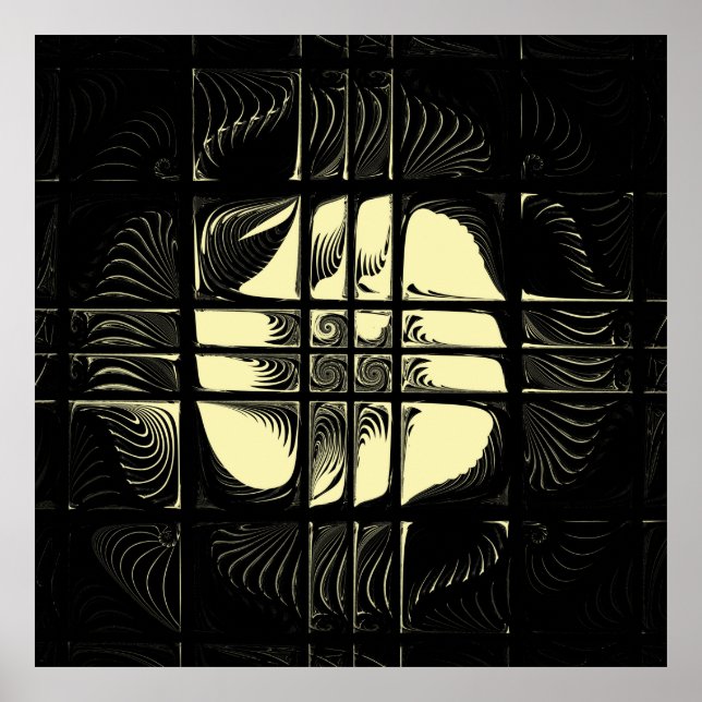 Fulcrum i Grunge Stil Poster (Framsidan)