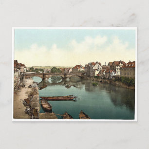 Fulda Bridge, Cassel (dvs. Kassel), Hesse-Nassau, Vykort