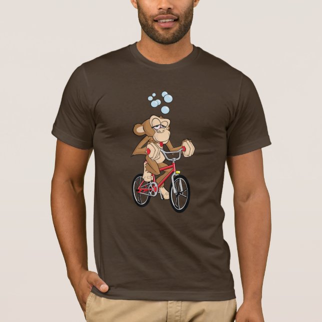 Full aparidningcykel tee shirt (Framsida)