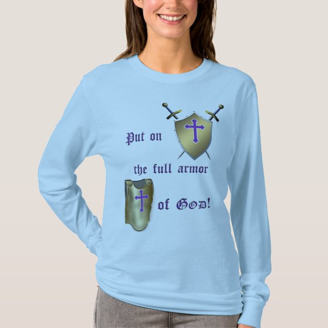Full Armor av gudskjortan Tee Shirt (Framsida)