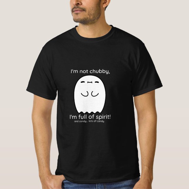 Full av energi...och godis t shirt (Framsida)
