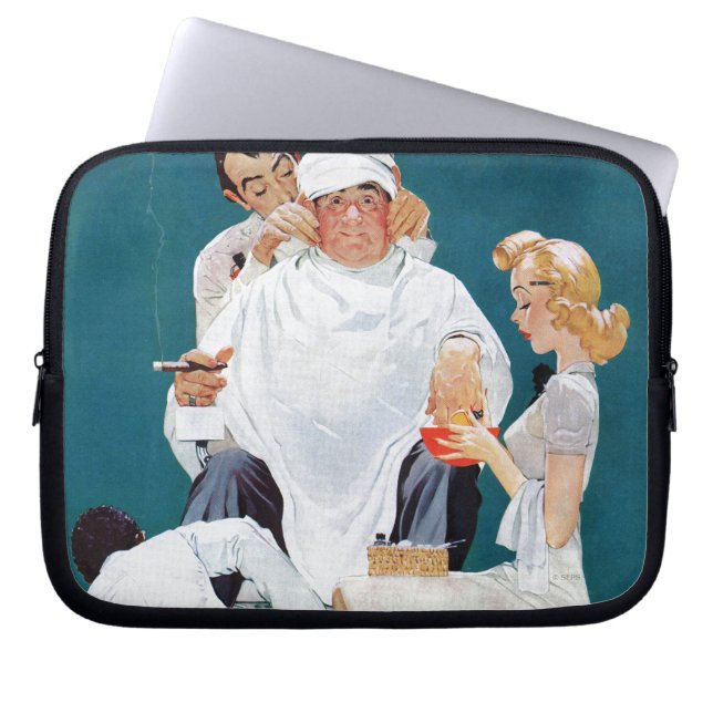 Full behandling laptop sleeve (Framsidan)