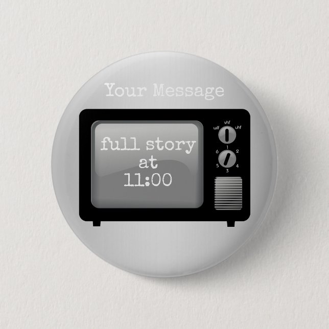 Full berättelse på novelty för 11 TV Knapp (Framsida)