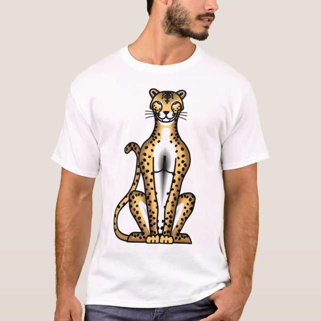 Full Cheetah T-shirt (Framsida)