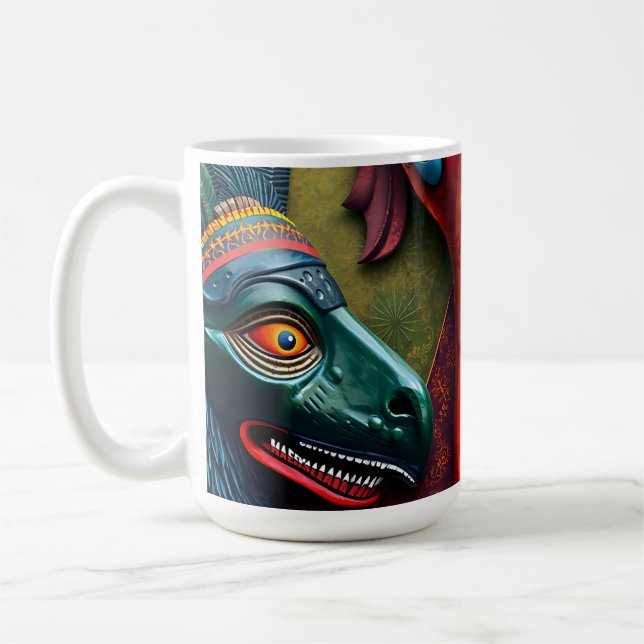 full color 3D Kaffemugg (Vänster)