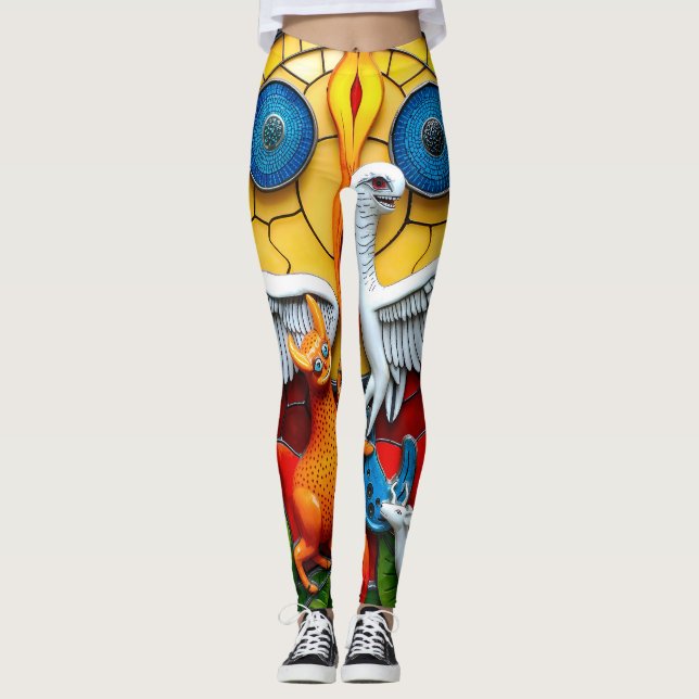 full color 3D Leggings (Framsida)